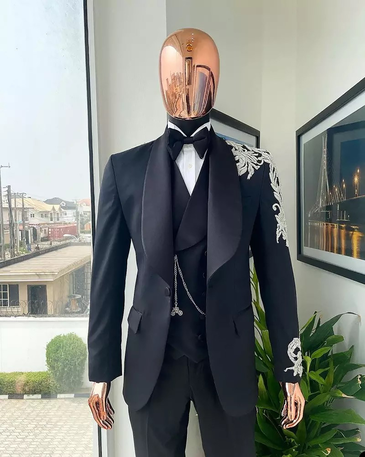 Men'S Formal Wear No Suit - Piece Wedding Tuxedos Men Suits Applicants