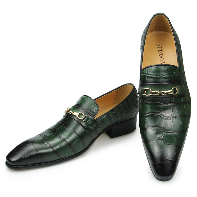 Young Men Formal Wear - Classic Men Shoes High Quality Pure