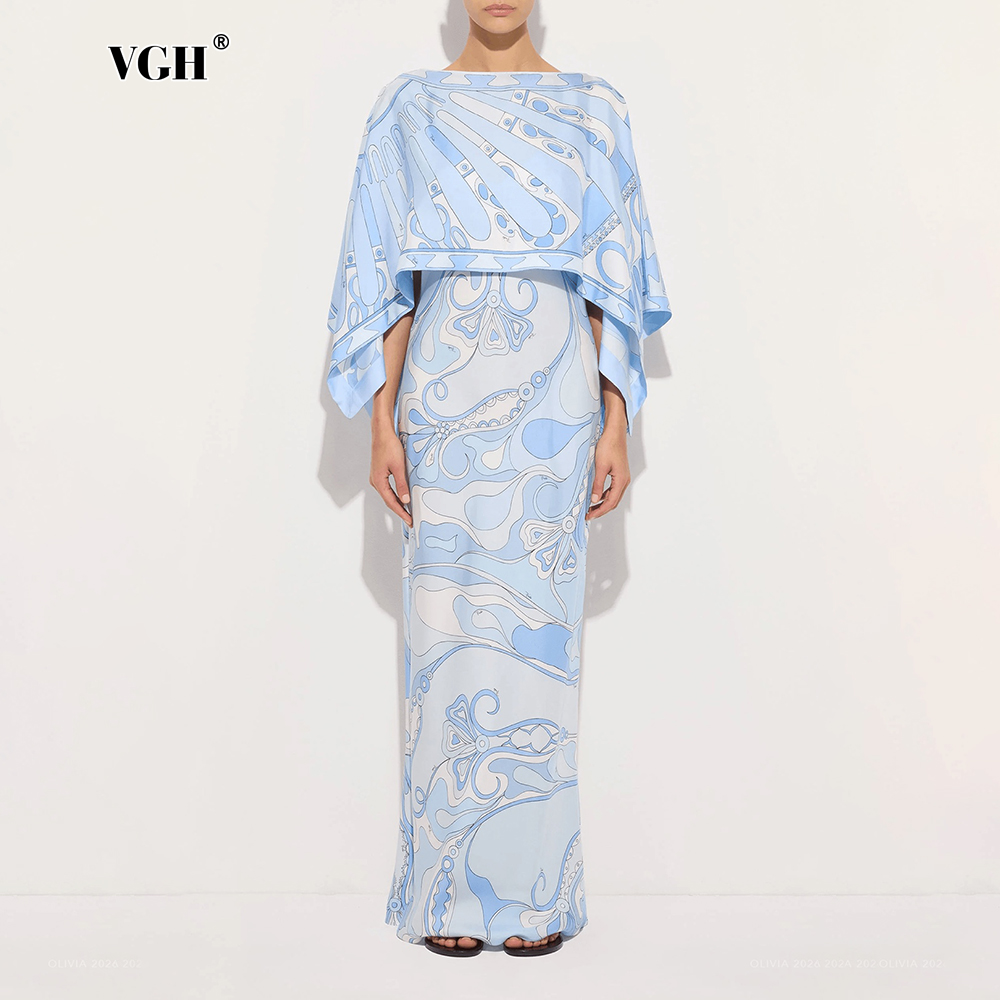 VGH Light Blue Abstract Print  - Men'S Formal Wear For A Wedding ulasan dan harga