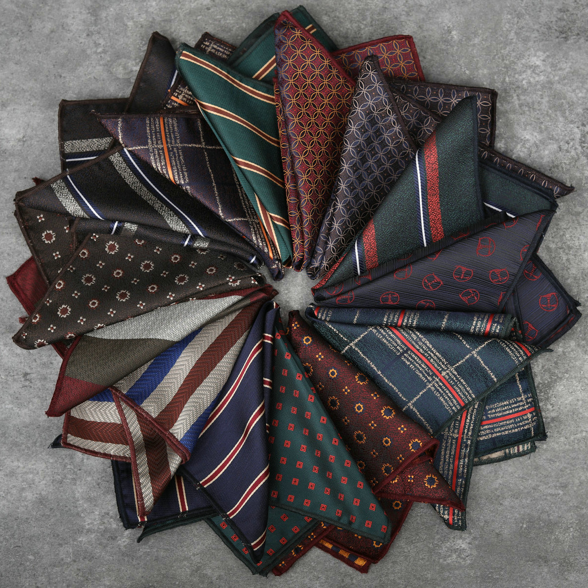 Men's Fashion New Striped Pock - Young Men Formal Wear ulasan dan harga