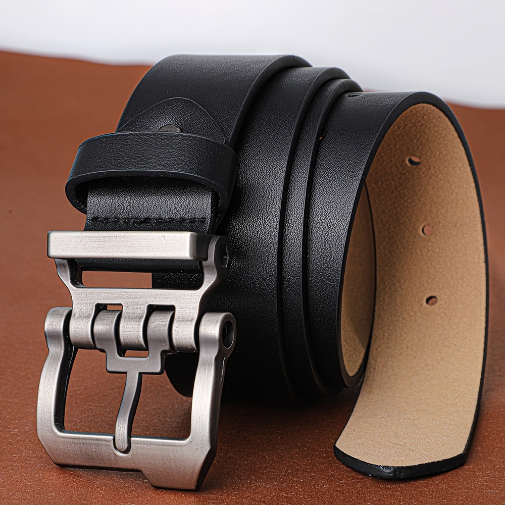 110-165cm Plus Size Men Genuin - Men'S Formal Wear Belt ulasan dan harga