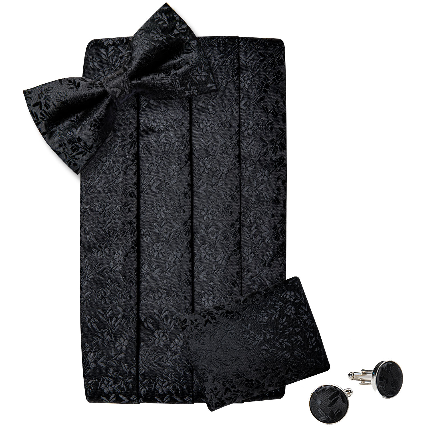 Classic Black Cummerbunds for  - Men'S Formal Wear Belt ulasan dan harga