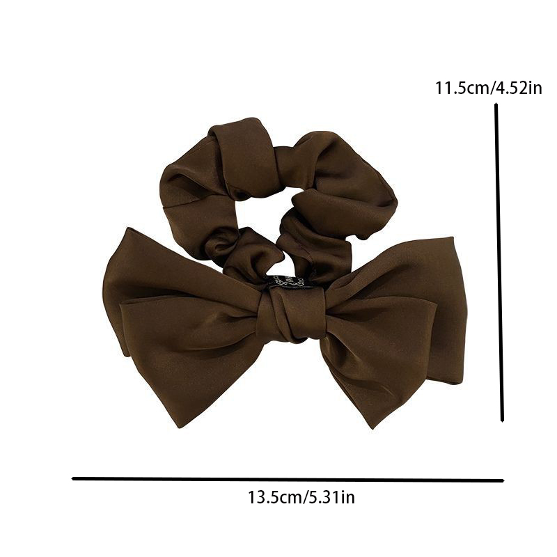 1/2/3/4pcs Satin Large Bow Pon - Satin Bow Tie ulasan dan harga