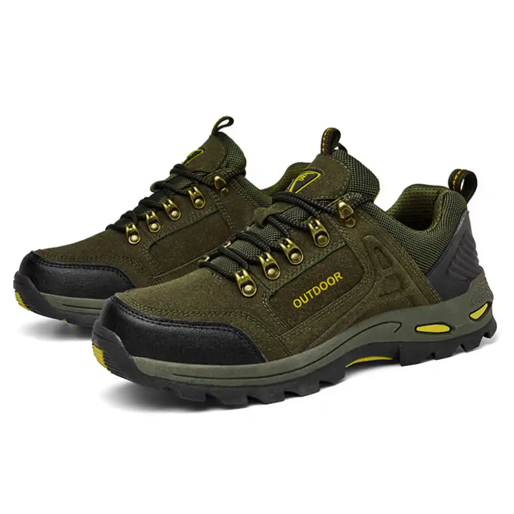 Non-slip Lace Up Hiking Tennis - Asian Men Formal Wear ulasan dan harga