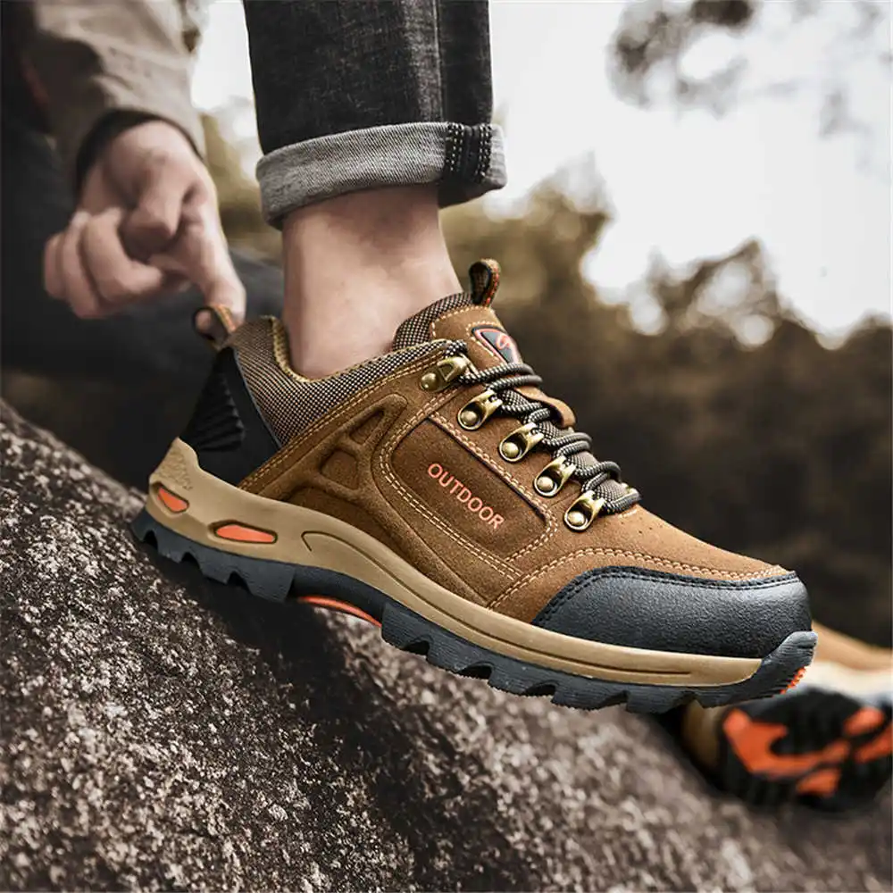 Non-slip Lace Up Hiking Tennis - Asian Men Formal Wear ulasan dan harga