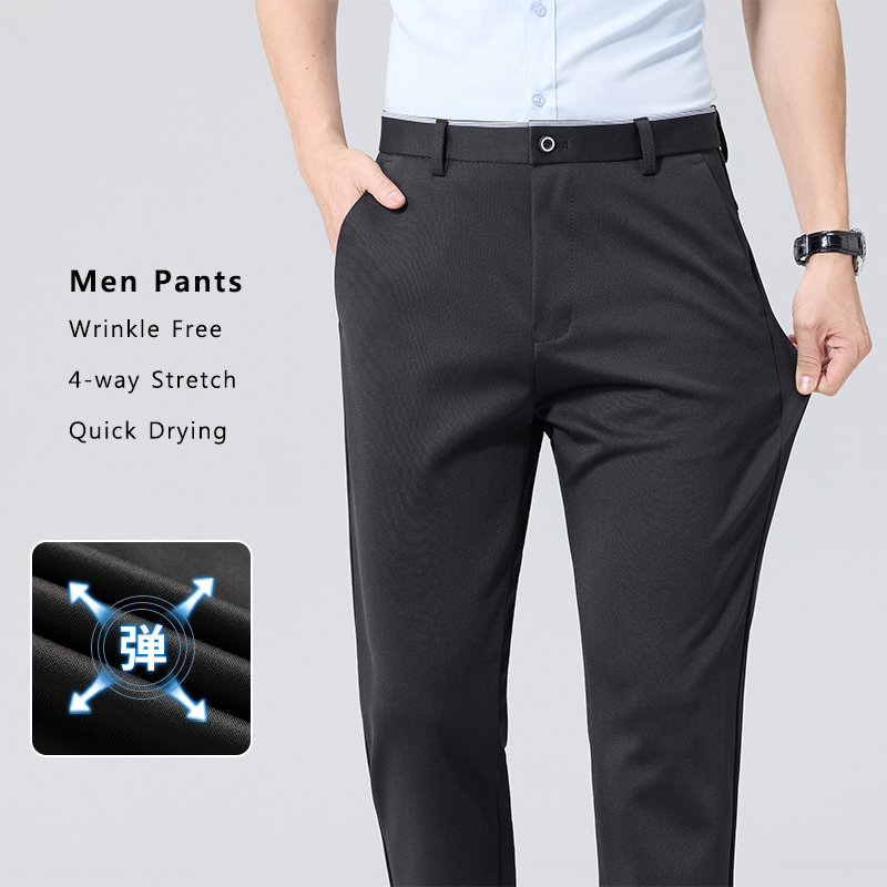 Summer Spring Casual Golf Pant - Dress Pant Flat Front ulasan dan harga