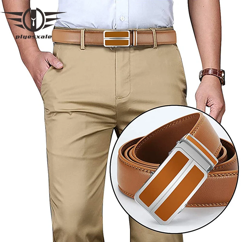 Plyesxale Red Black Light Brow - Men'S Formal Wear Belt ulasan dan harga
