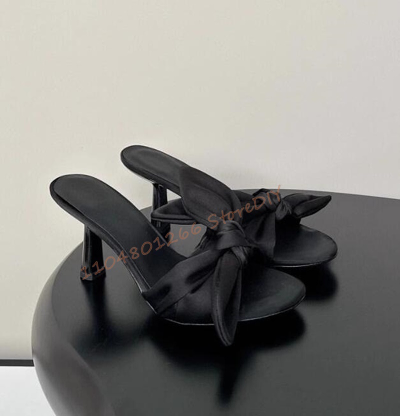 Luxury Satin Bow Tie Knot 80Mm - Satin Bow Tie ulasan dan harga