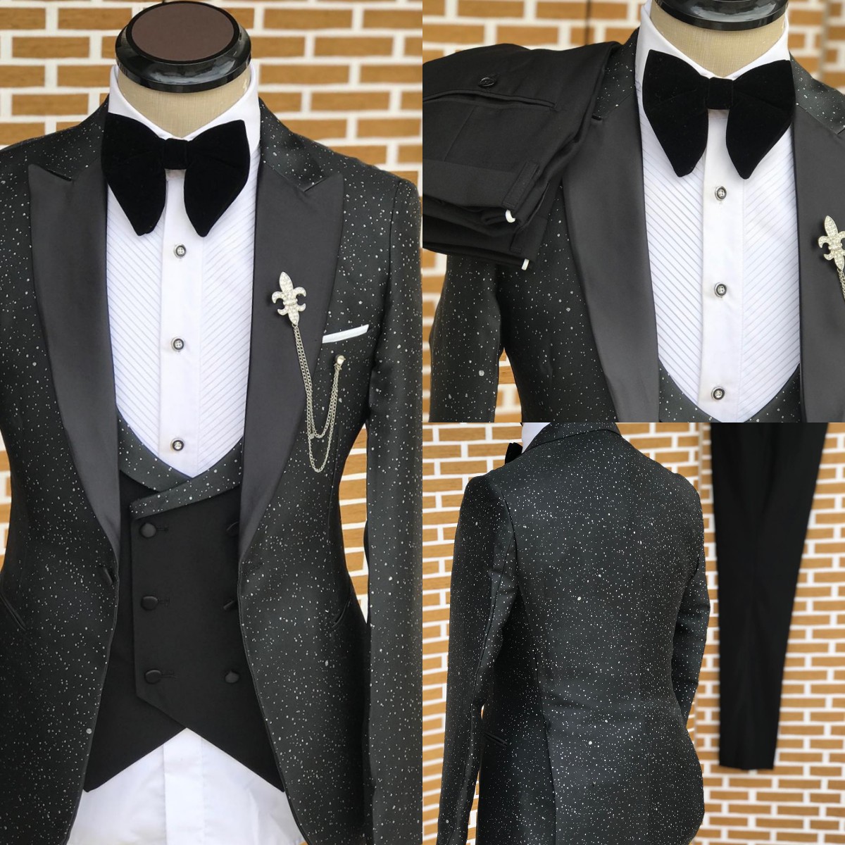 Classic Wedding Men Suits Spra - Men'S Formal Wear No Suit ulasan dan harga