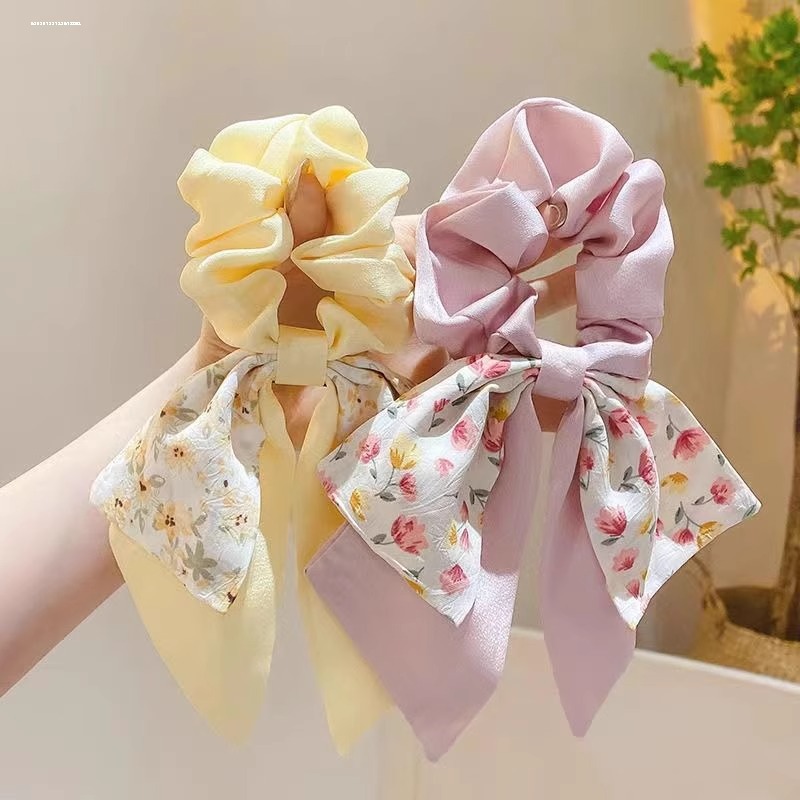 Tie Hair Bow Headband Headband - Satin Bow Tie ulasan dan harga