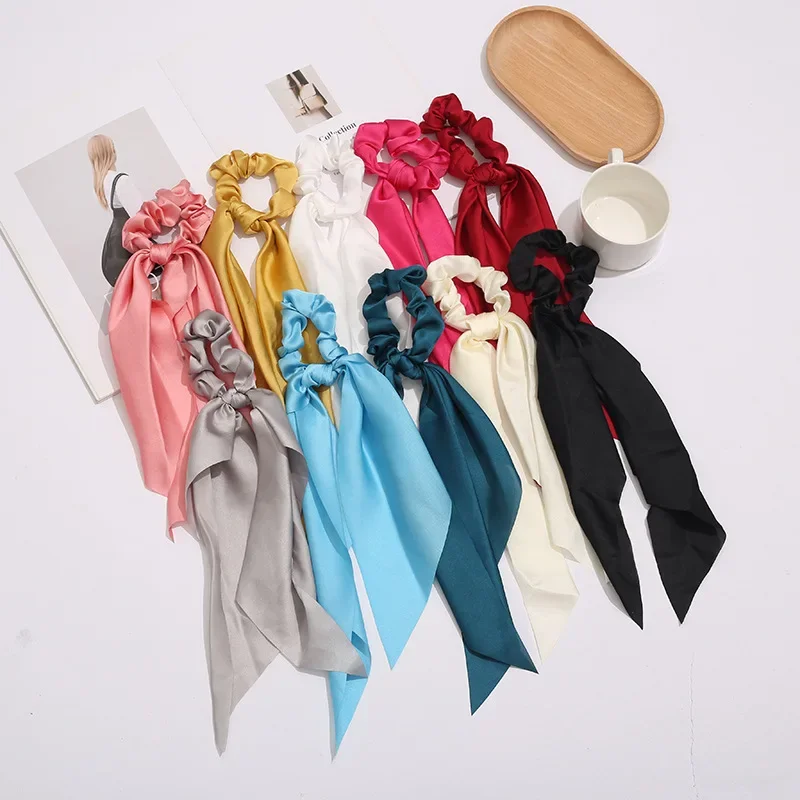 Fashion Solid Color Bow Satin  - Satin Bow Tie ulasan dan harga