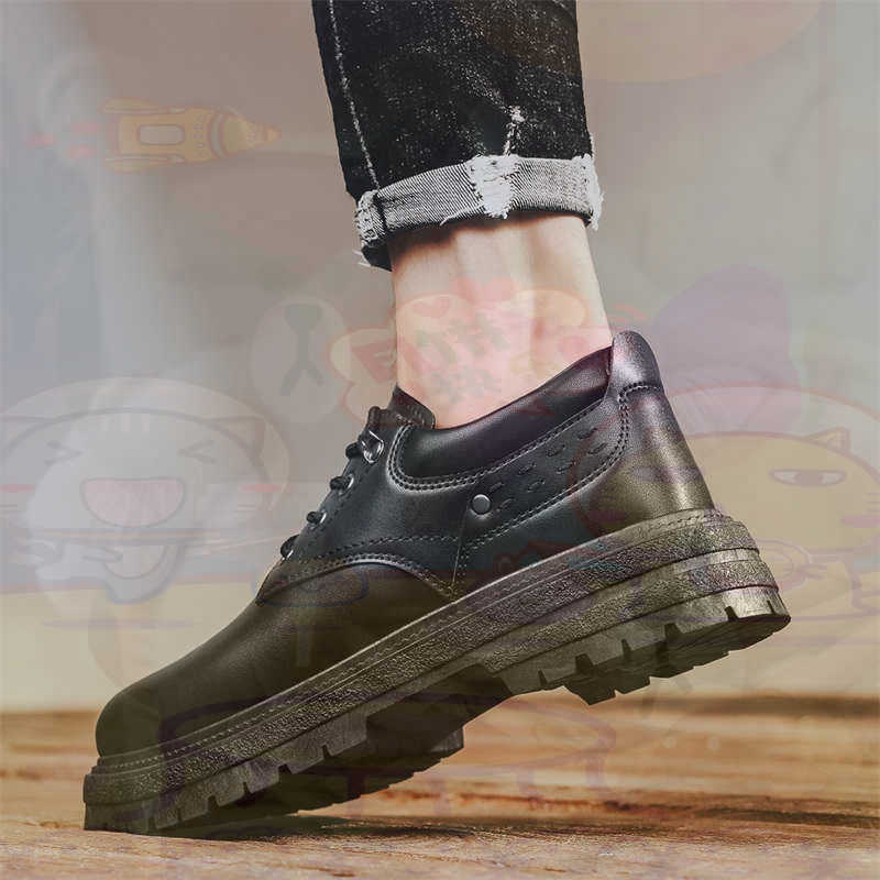 Dark Natural Leather Fashion T - Asian Men Formal Wear ulasan dan harga