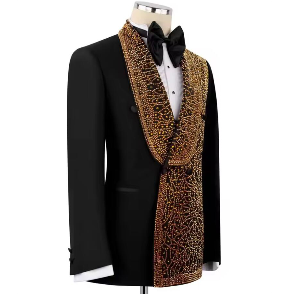 Handsome Suit Men For Wedding  - Men'S Formal Wear Attire ulasan dan harga