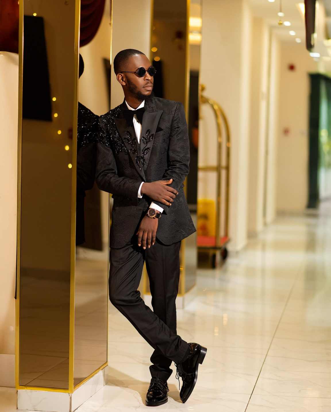 Fashion Men Suits Applique 2-p - Men'S Formal Wear No Suit ulasan dan harga