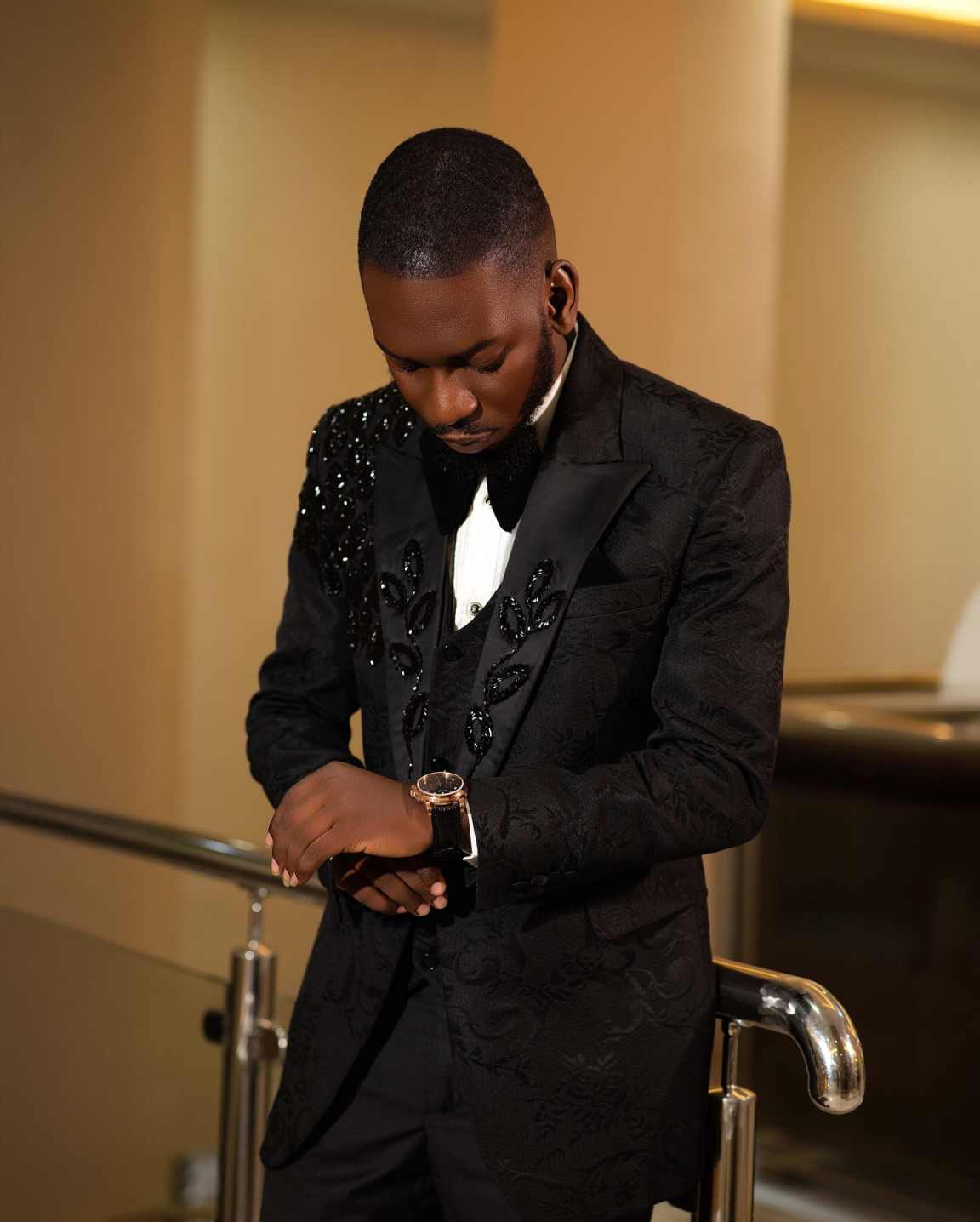 Fashion Men Suits Applique 2-p - Men'S Formal Wear No Suit ulasan dan harga