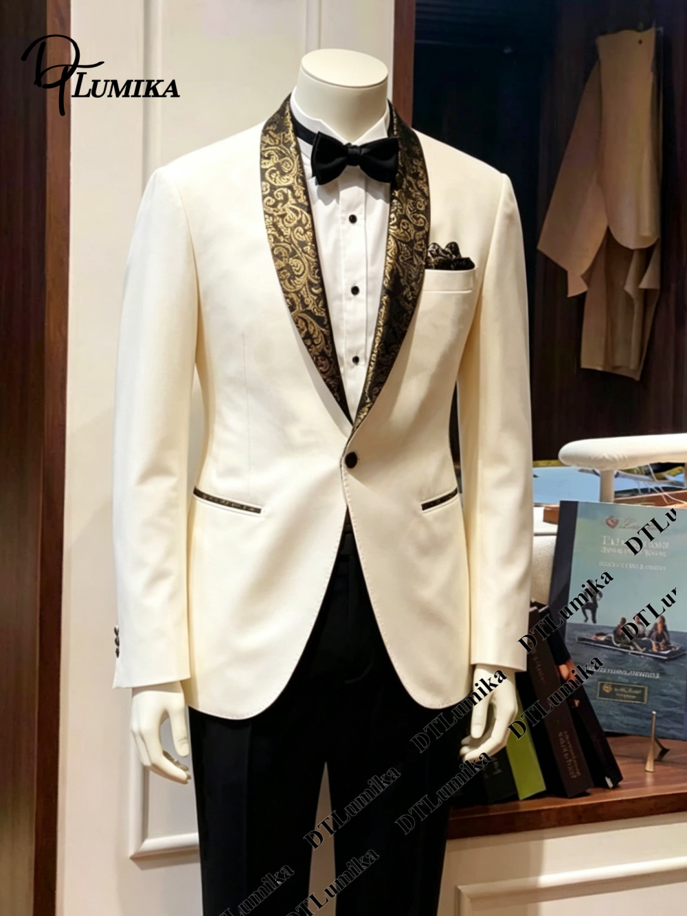 DTLumika Mens Suit Attire Jack - Men'S Formal Wear Attire ulasan dan harga