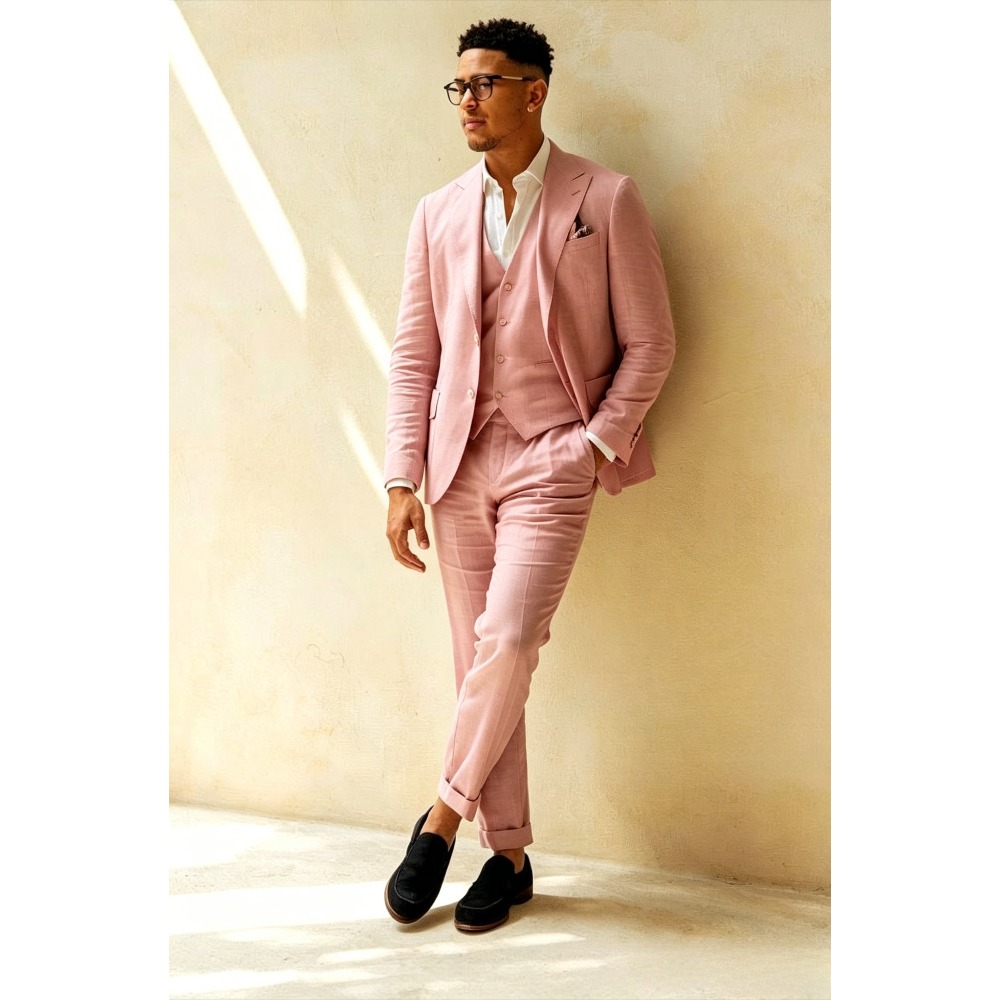 Sage Green Linen Wedding Suits - Men'S Formal Wear No Suit ulasan dan harga