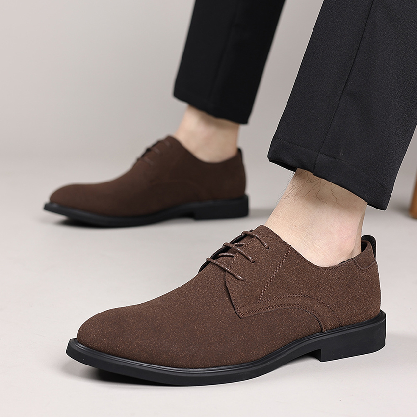 Large Sizes (40–49) Suede Shoe - Large Men Formal Wear ulasan dan harga