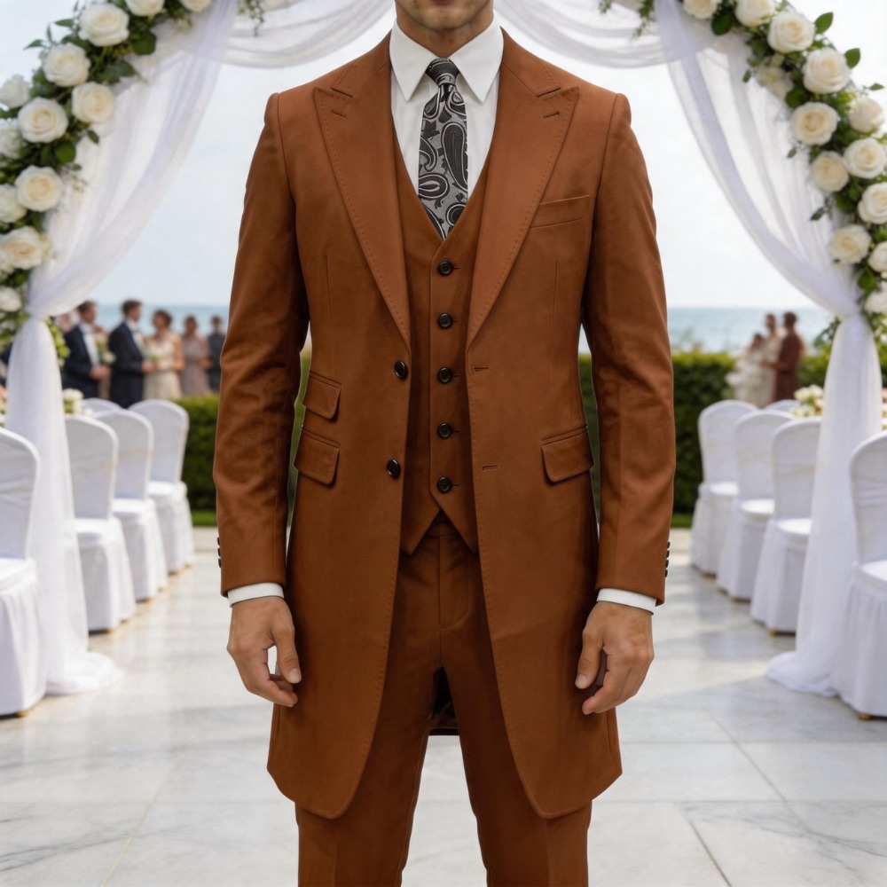 Slim Fit 3 Pieces Formal Men S - Men Formal Wear Dress ulasan dan harga