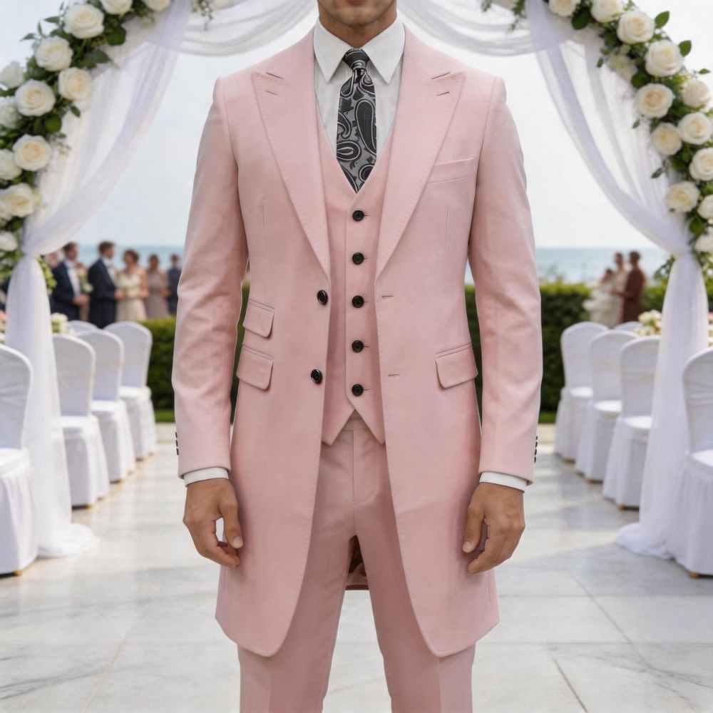 Slim Fit 3 Pieces Formal Men S - Men Formal Wear Dress ulasan dan harga