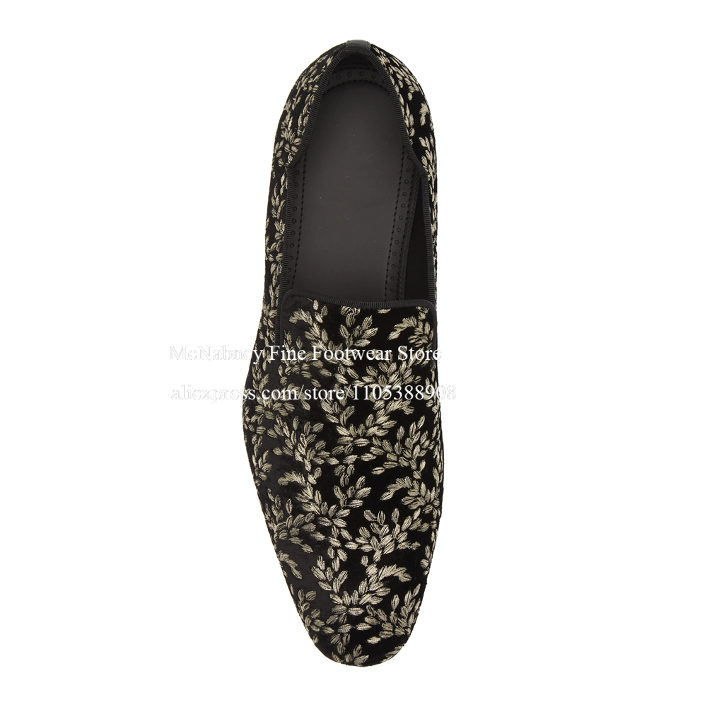 Black Silk Velvet Slip On Loaf - Men Formal Wear Dress ulasan dan harga
