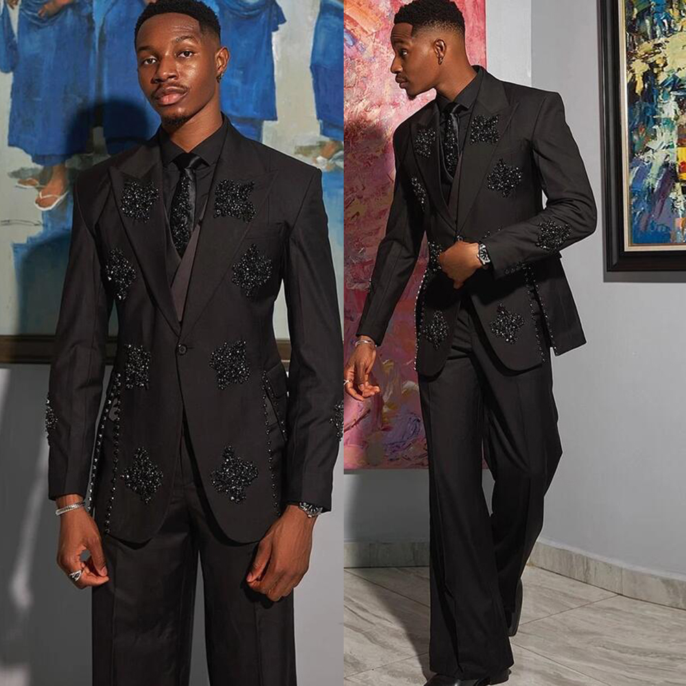 Luxury Suit Men 2 Piece Sets C - Men'S Formal Wear Attire ulasan dan harga