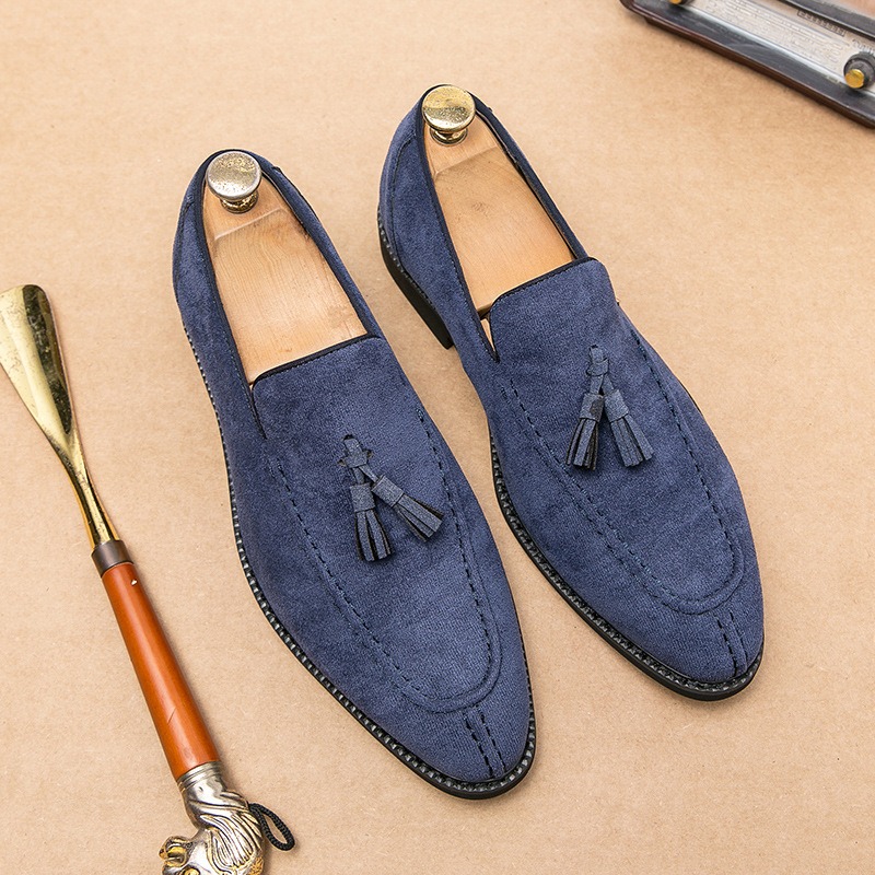 36-46 office loafers tassels f - Young Men Formal Wear ulasan dan harga