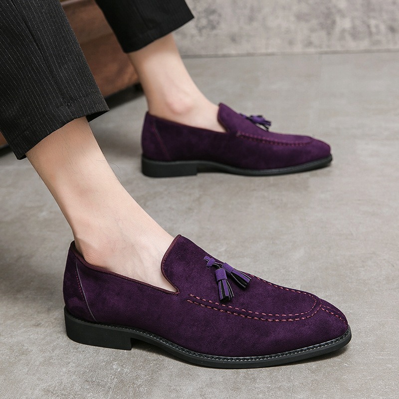 36-46 office loafers tassels f - Young Men Formal Wear ulasan dan harga