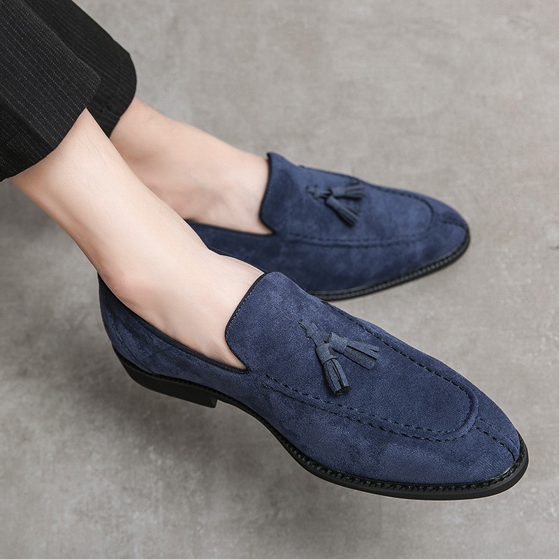 36-46 office loafers tassels f - Young Men Formal Wear ulasan dan harga