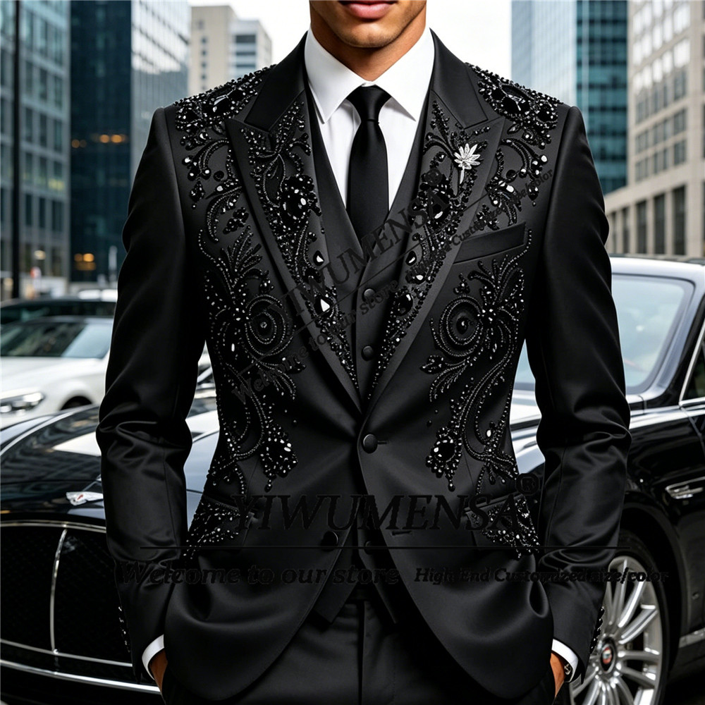 Luxury Wedding Suits Form Men  - Men'S Formal Wear Attire ulasan dan harga