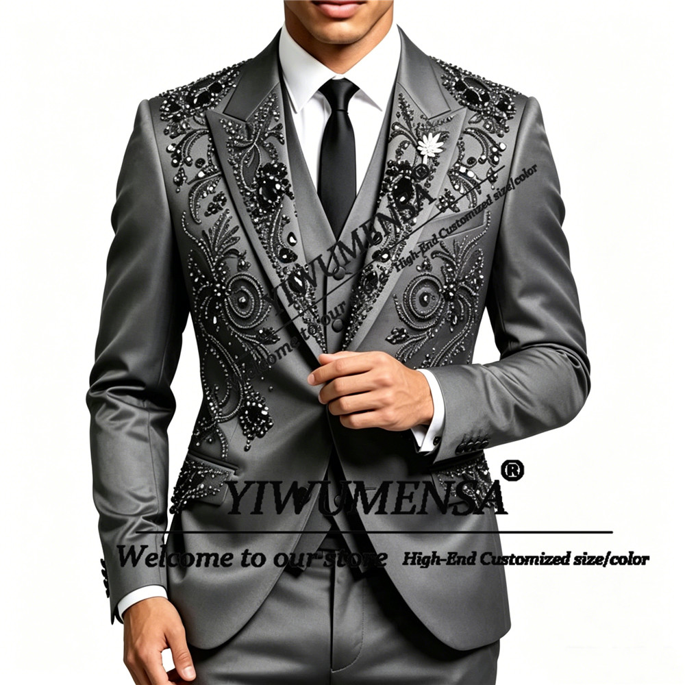 Luxury Wedding Suits Form Men  - Men'S Formal Wear Attire ulasan dan harga