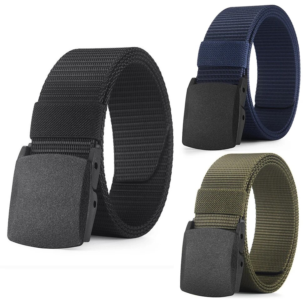 Men's Belt Outdoor Casual Canv - Men'S Formal Wear Belt ulasan dan harga
