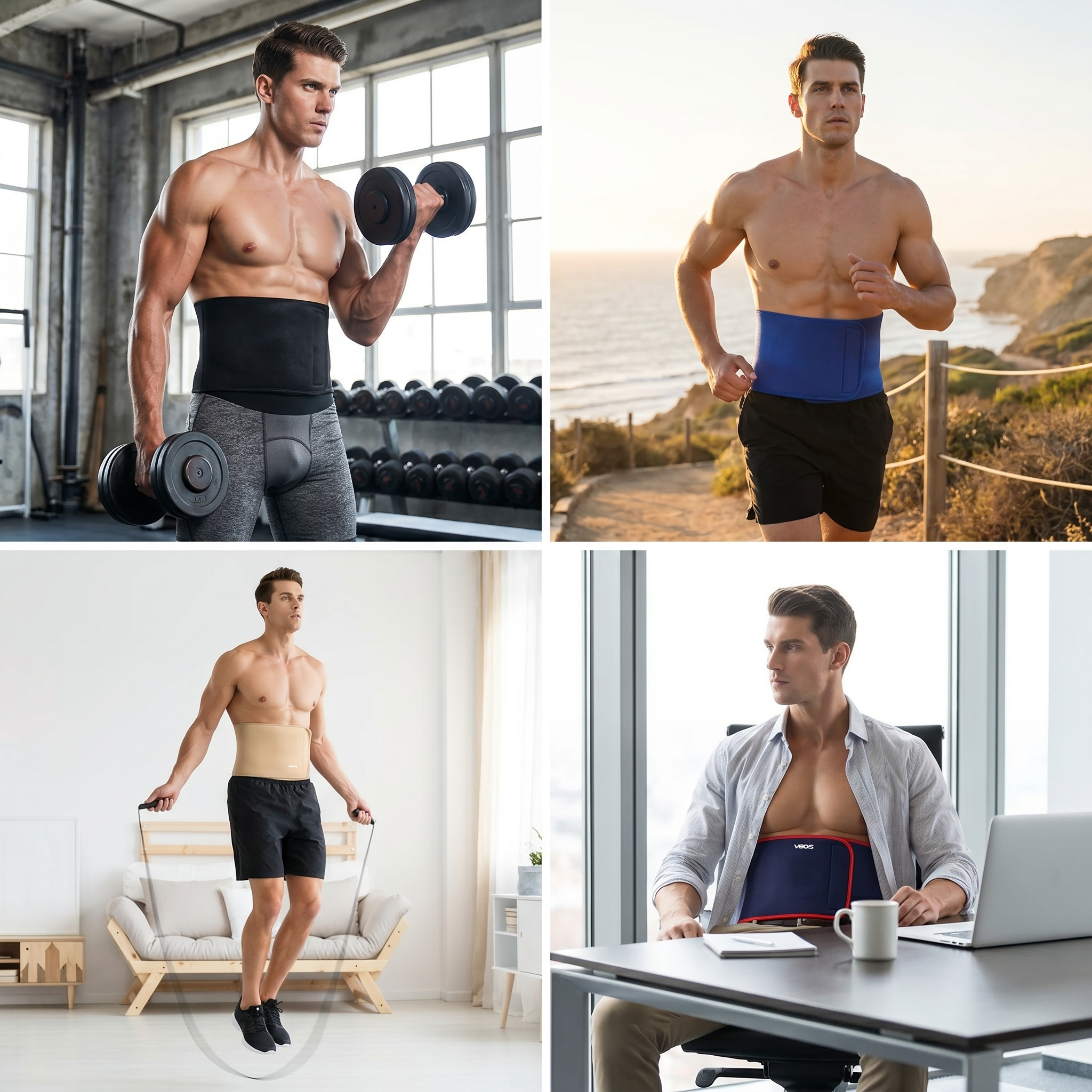 VBOSI Back Support Lumbar Belt - Men'S Formal Wear Belt ulasan dan harga