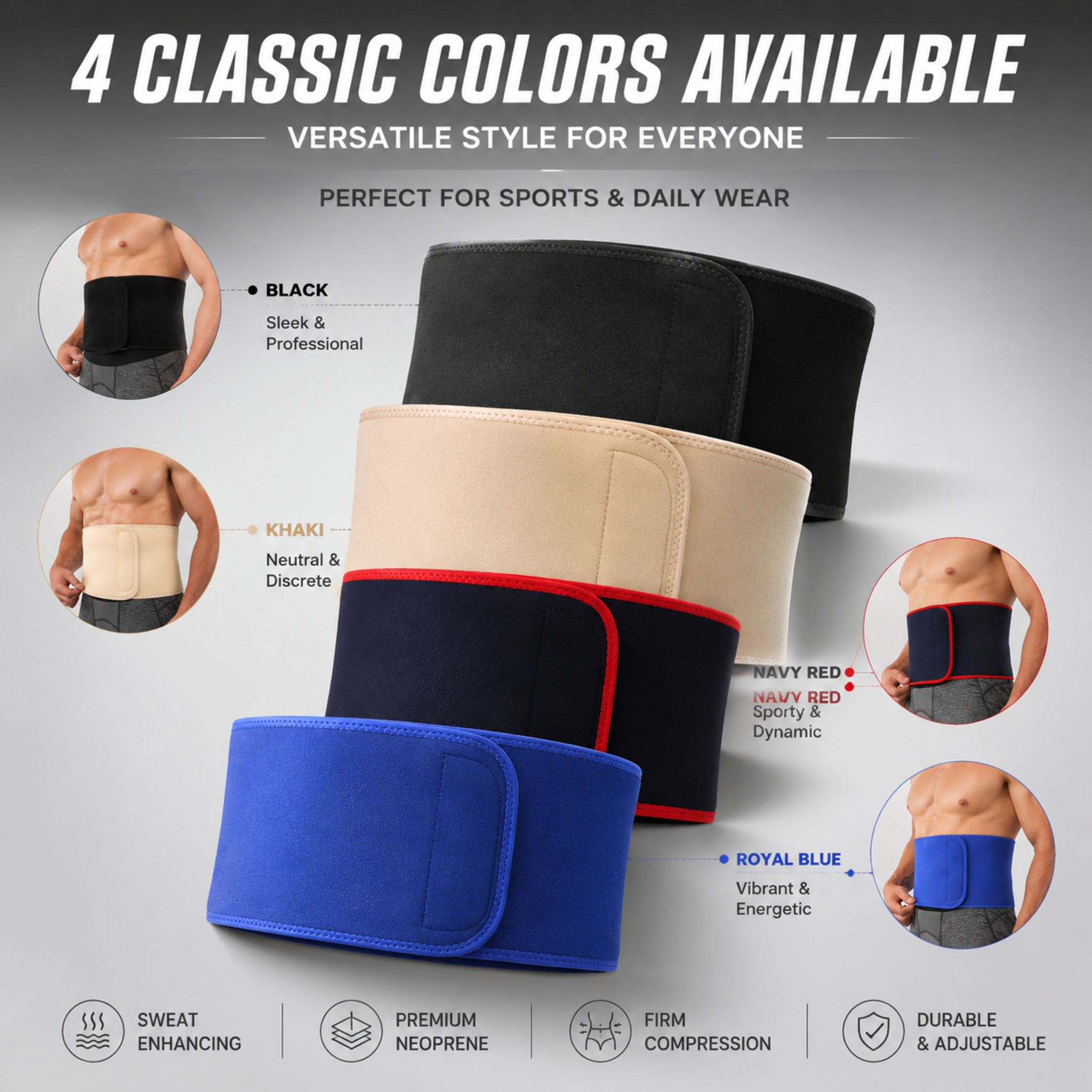 VBOSI Back Support Lumbar Belt - Men'S Formal Wear Belt ulasan dan harga