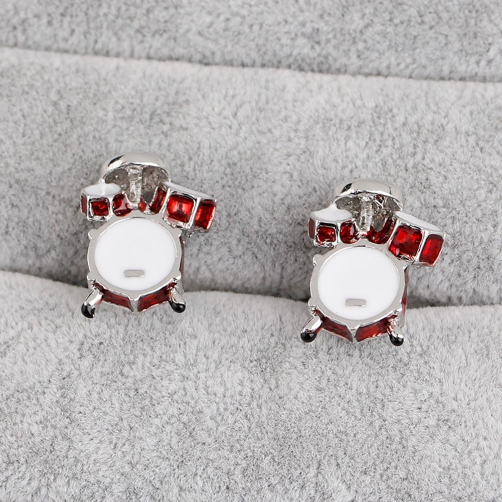 1 Pair Men Cufflinks Drum Shap - Men'S Formal Wear Attire ulasan dan harga