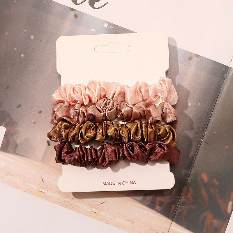 4pcs Pure Silk Skinnies Small  - Satin Bow Tie ulasan dan harga