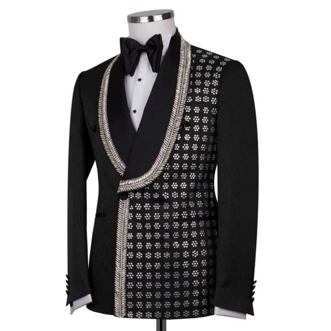 Luxurious Crystals 2 Pieces Me - Men'S Formal Wear No Suit ulasan dan harga