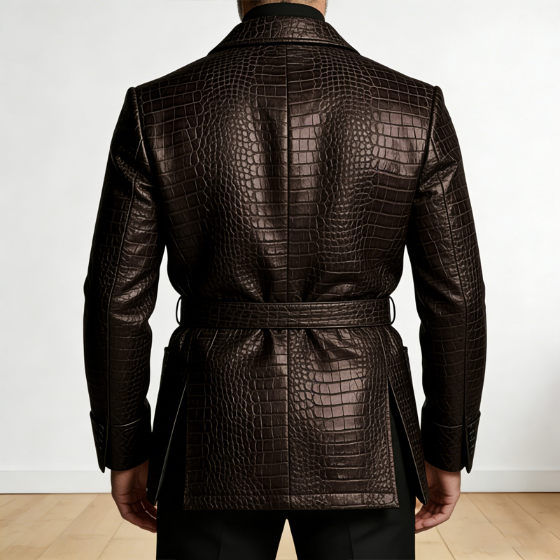  Men's Crocodile Pattern Leat - Men'S Formal Wear Belt ulasan dan harga
