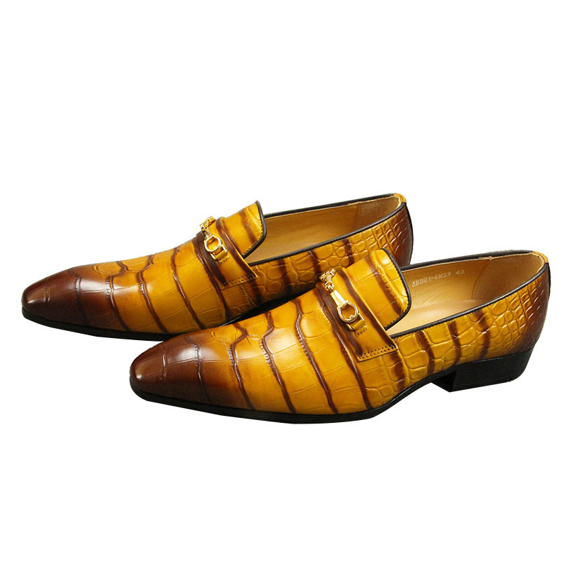 Classic Men Shoes High Quality - Young Men Formal Wear ulasan dan harga