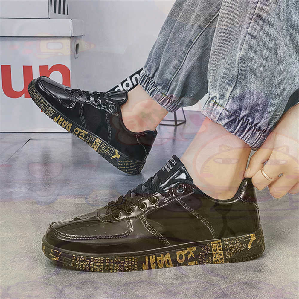 Round Foot Size 45 Sneakers Wh - Asian Men Formal Wear ulasan dan harga