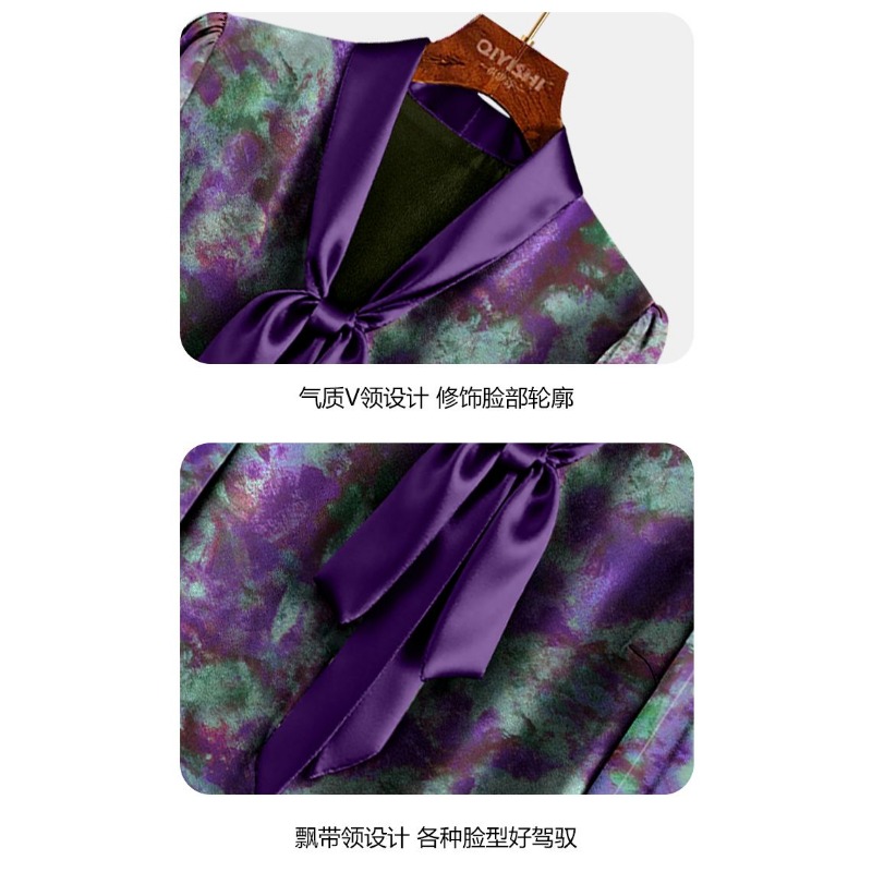 Elegant Commuter Temperament P - Satin Bow Tie ulasan dan harga