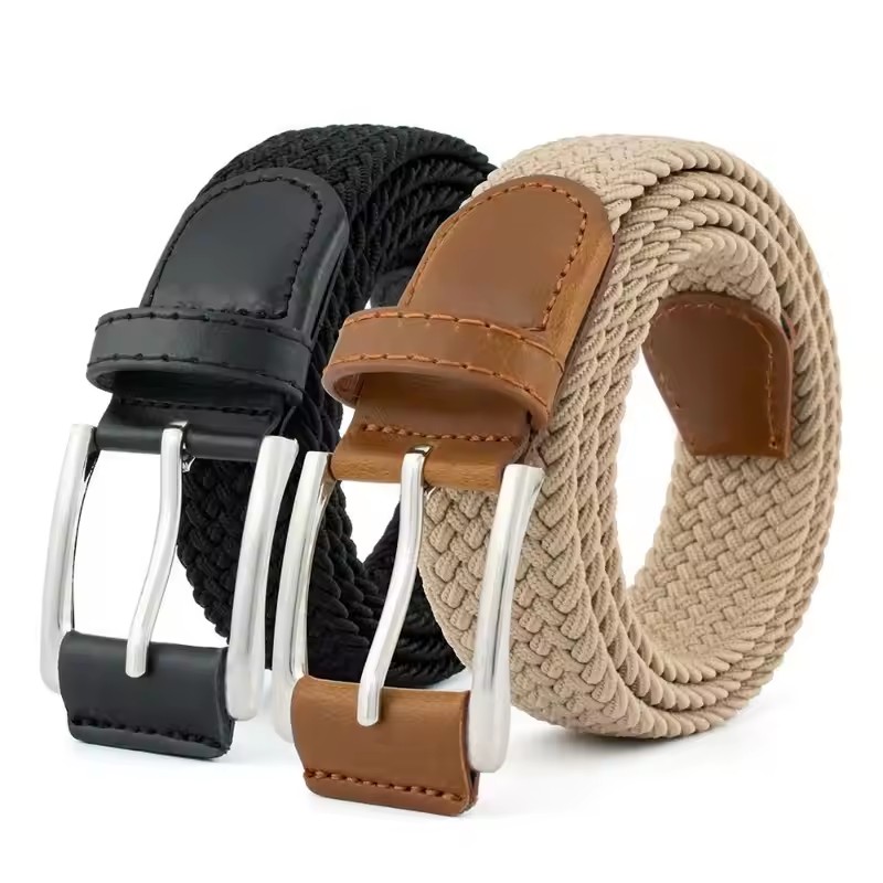 1Pcs New Luxury Men's Elastic  - Men'S Formal Wear Belt ulasan dan harga