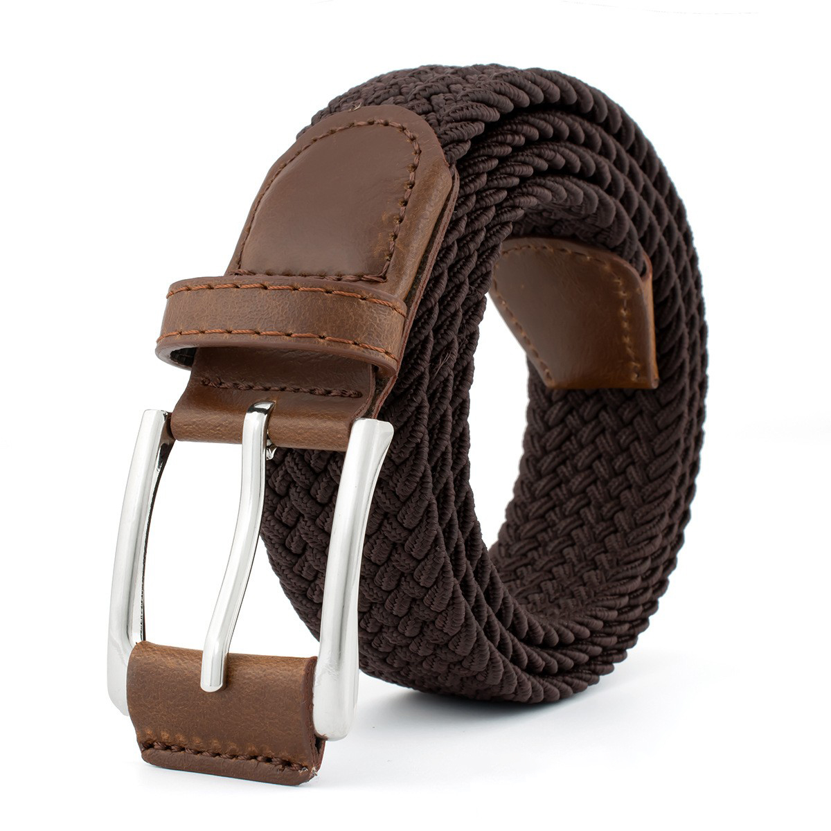 1Pcs New Luxury Men's Elastic  - Men'S Formal Wear Belt ulasan dan harga